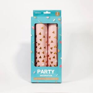 Minoso | 2 party confetti party popper wands